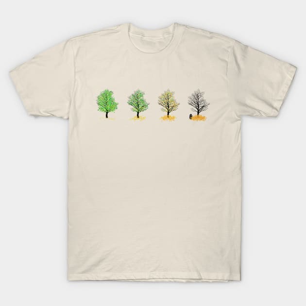 the death of tree T-Shirt by gazonula